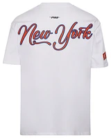 Pro Standard Mens Knicks CS Drop Shoulder T-Shirt - White/White