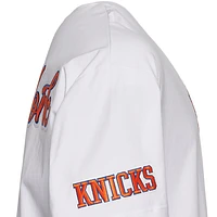 Pro Standard Mens Knicks CS Drop Shoulder T-Shirt - White/White