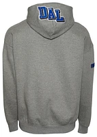 Pro Standard Mens Mavericks CS Drop Shoulder Pullover Hoodie - Grey/Blue