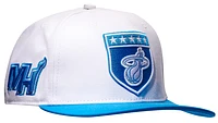 Pro Standard Mens Pro Standard Heat Military Pinch Front Snapback Hat - Mens White/Blue Size One Size