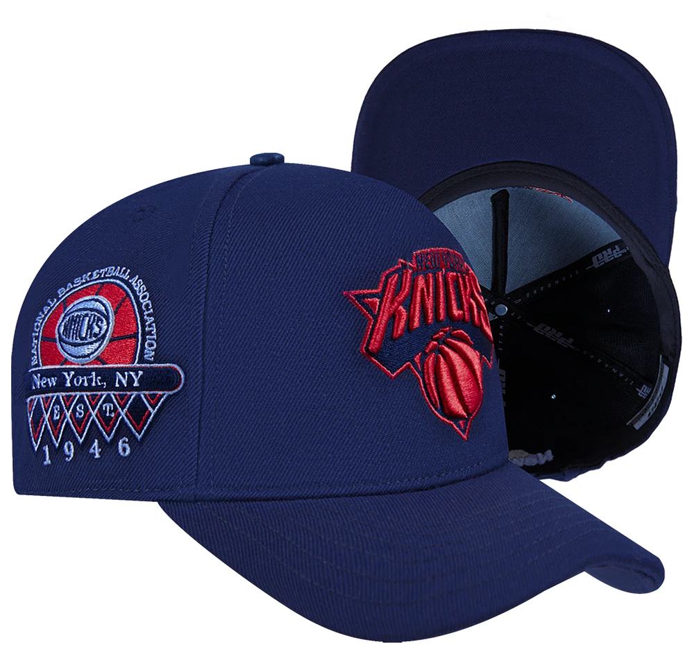 Pro Standard Pro Standard Knicks Olympic Wool Blend Snapback - Adult Blue/Red/White Size One Size