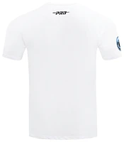 Pro Standard Mens Pistons Blue Crest T-Shirt - Carolina/White