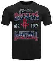 Pro Standard Mens Rockets Bred T-Shirt - Black/Red