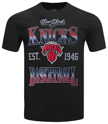 Pro Standard Mens Knicks Bred T-Shirt - Black/Red