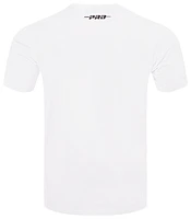 Pro Standard Mens Mavericks Blue Crest T-Shirt - White/Carolina