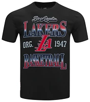 Pro Standard Mens Lakers Bred T-Shirt - Black/Red