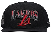 Pro Standard Lakers Bred Pro Six Snapback Cap - Men's