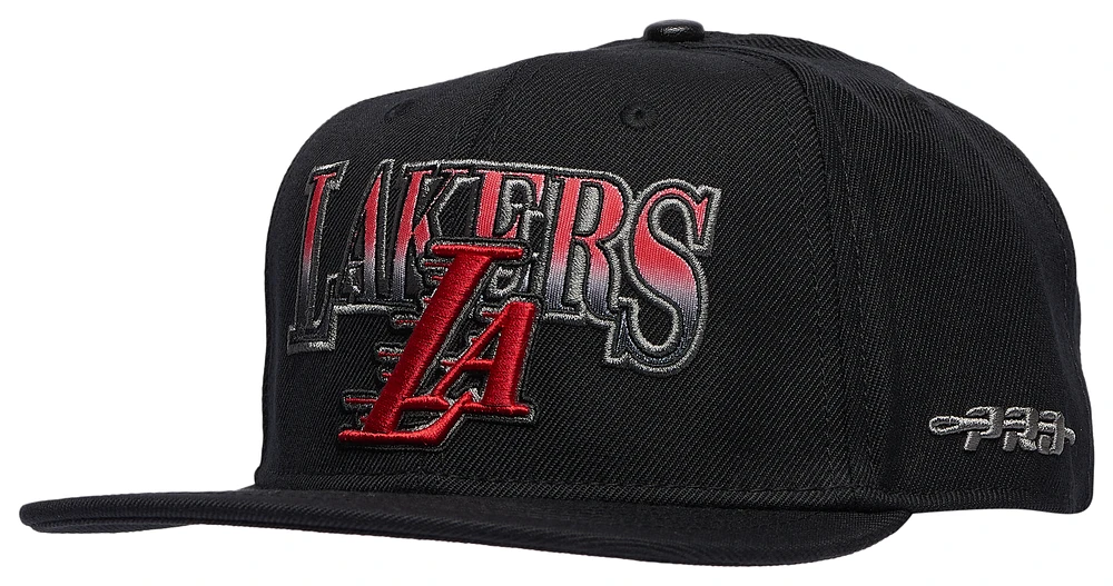 Pro Standard Lakers Bred Pro Six Snapback Cap - Men's