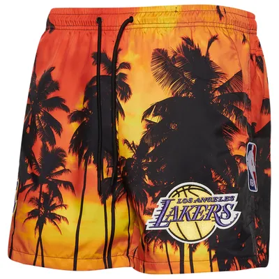Pro Standard Lakers AOP Clouds Woven Shorts