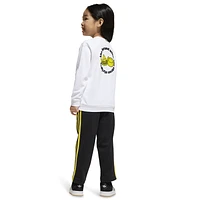 adidas Boys Crew Set - Boys' Preschool White/Black