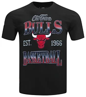 Pro Standard Mens Bulls Bred T-Shirt - Black/Red