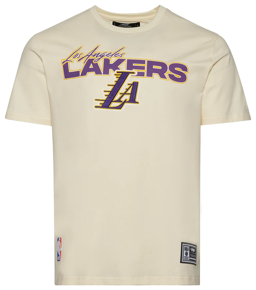 Pro Standard Lakers World of Basketball T-Shirt - Men's