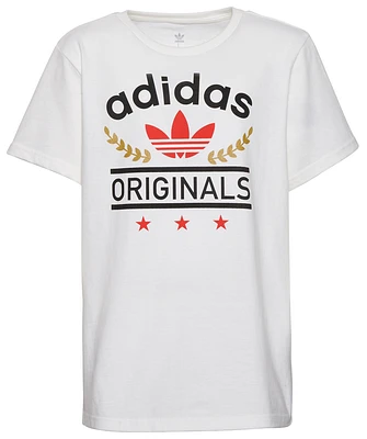 adidas Originals Boys OG Athletic Graphic T-Shirt - Boys' Grade School White/Black