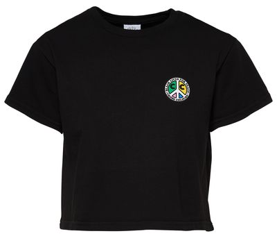 Cross Colours Black Peace I Crop T-Shirt