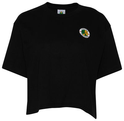 Cross Colours Peace Circle Logo Crop T-Shirt