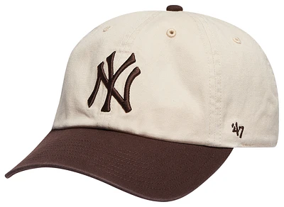 47 Brand Yankees Natural Two Tone Clean Up Cap - Adult
