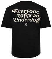 Deuce Mens Everyone Loves An Underdog T-Shirt - Black/Black