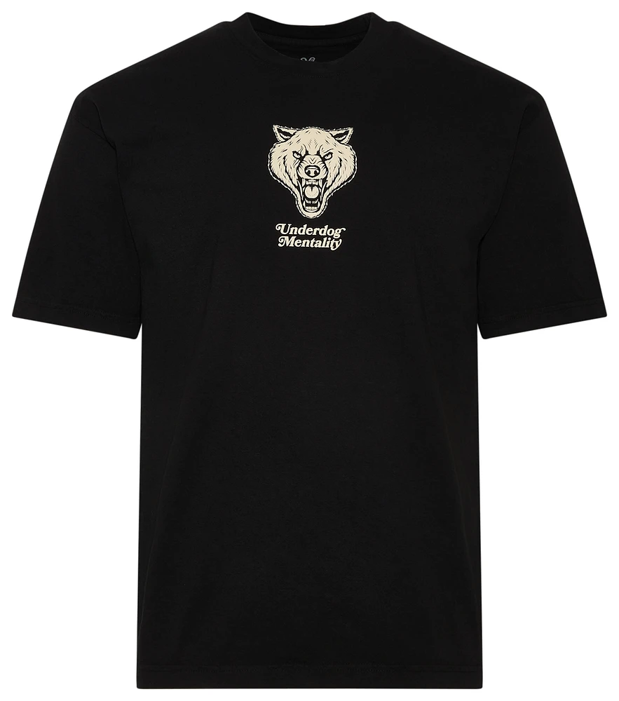 Deuce Mens Everyone Loves An Underdog T-Shirt - Black/Black