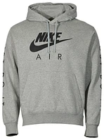 Nike Mens Nike Air Fleece - Mens Black/Grey Size S