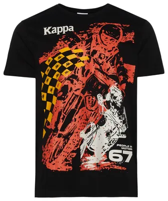 Kappa Mens Kappa Authentic Orson T-Shirt - Mens Black Size S