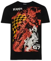 Kappa Mens Kappa Authentic Orson T-Shirt - Mens Black Size S