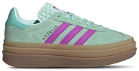 adidas Originals Girls Gazelle Bold - Girls' Grade School Shoes Teal/Purple