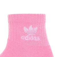 adidas Originals Boys adidas Originals Trefoil Quarter Socks-6PK - Boys' Grade School Multi/Multi Size L