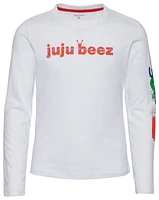 JuJuBeez Girls Scribble Long Sleeve T-Shirt - Girls' Grade School Multi/White