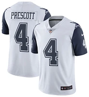 Nike Mens Dak Prescott Cowboys Vapor Limited Jersey - White