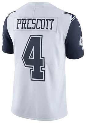 Nike Mens Dak Prescott Cowboys Vapor Limited Jersey - White