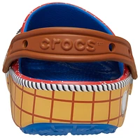 Crocs Boys Toy Story Woody Classic Clogs - Boys' Toddler Shoes White/Brown/Black