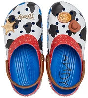 Crocs Boys Toy Story Woody Classic Clogs - Boys' Toddler Shoes White/Black/Brown