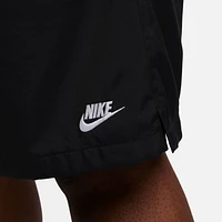 Nike Mens Club Flow Shorts - White/Black