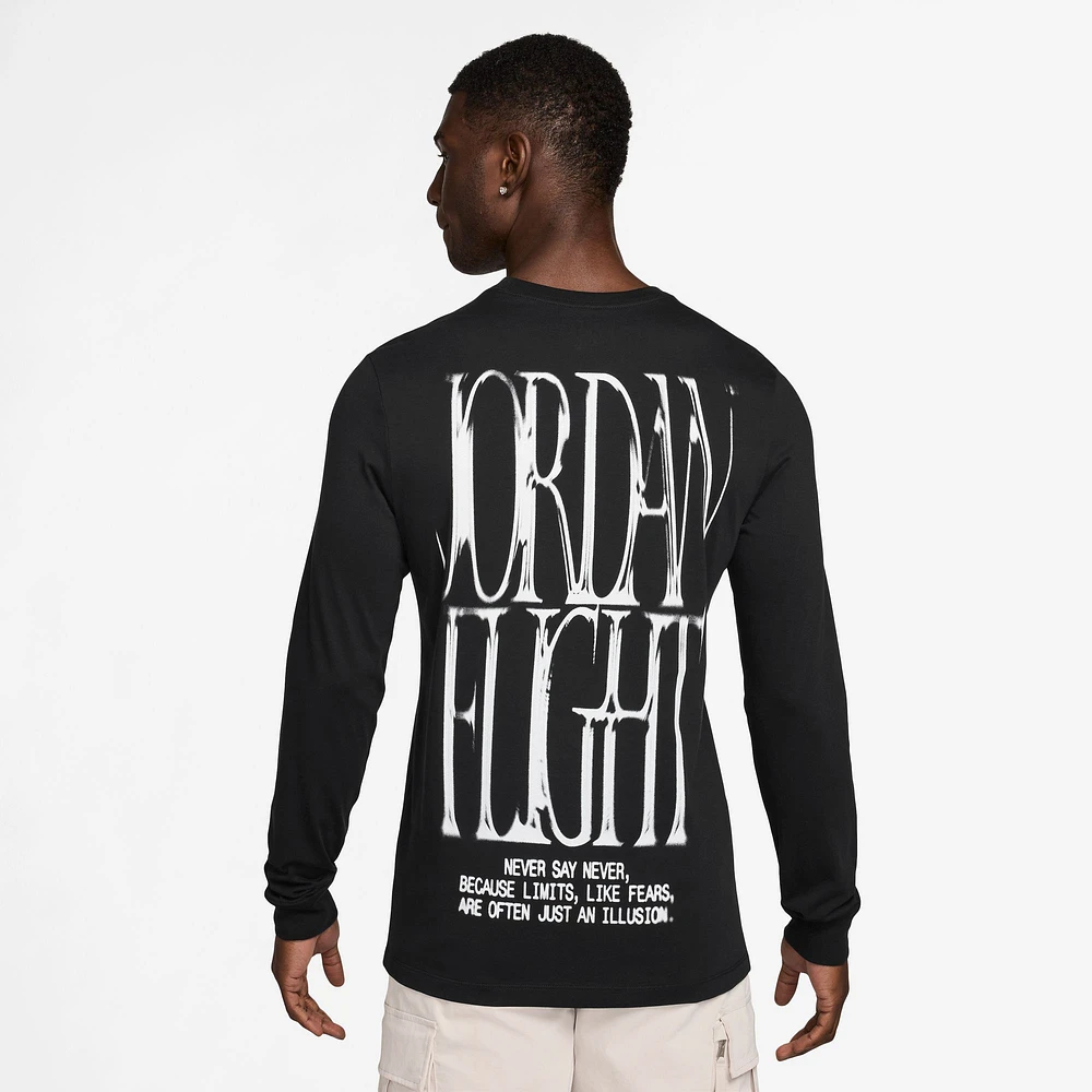 Jordan Brand Never Long Sleeve Crew  - Men's