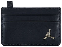 Jordan Mens Jordan Leather Card Case - Mens Black/Gold