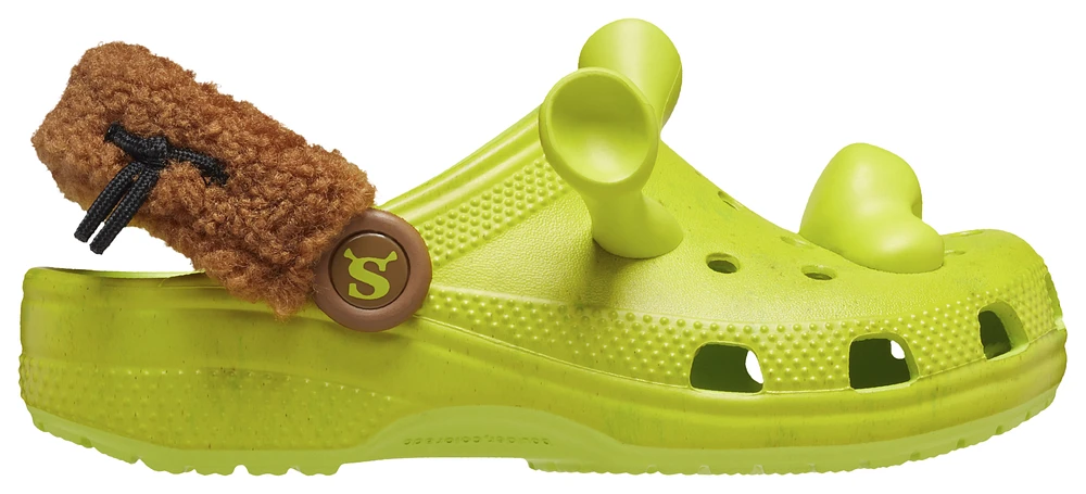 Crocs Boys Crocs Classic DreamWorks Shrek Clogs - Boys' Preschool Shoes Green/Brown Size 01.0