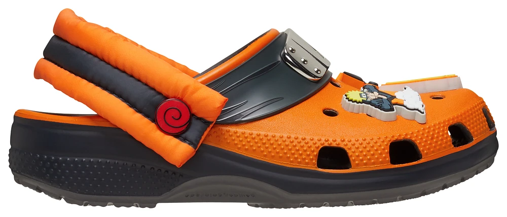 Crocs Boys Naruto Classic Clogs - Boys' Grade School Shoes Graphite/Orange