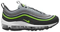 Nike Boys Nike Air Max 97 - Boys' Grade School Shoes Pure Platinum/Volt/Black Size 04.0