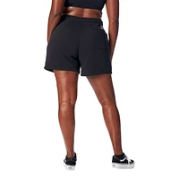 Cozi Womens Fleece Shorts - Ultra Black