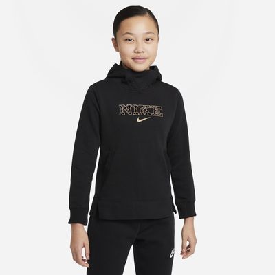 Nike Leopard Hoodie - Girls' Grade School