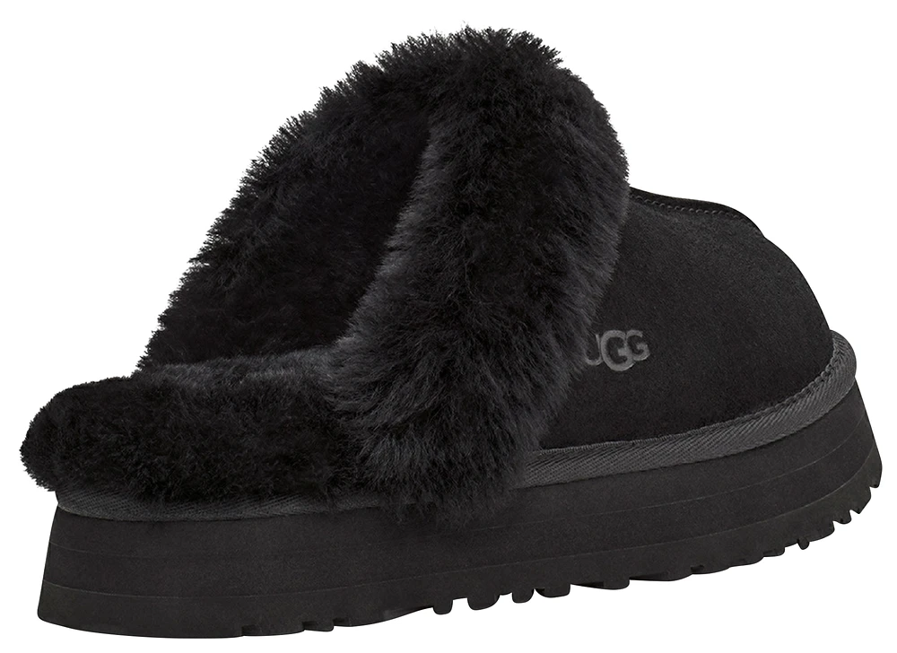 UGG Womens UGG Disquette - Womens Shoes Black/Black Size 06.0