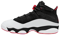 Jordan Mens 6 Rings - Shoes Black/Red