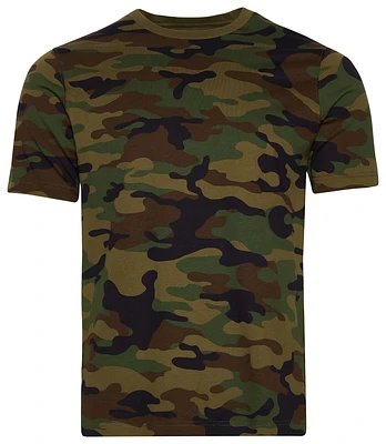 LCKR Mens LCKR All Over Print T-Shirt - Mens Multi/Green Size S