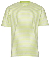 LCKR Mens T-Shirt - Glo Bug Stripe/White