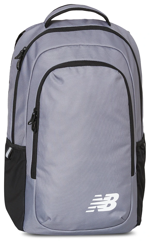 New Balance Mens New Balance Team School Backpack - Mens Grey/Grey Size One Size