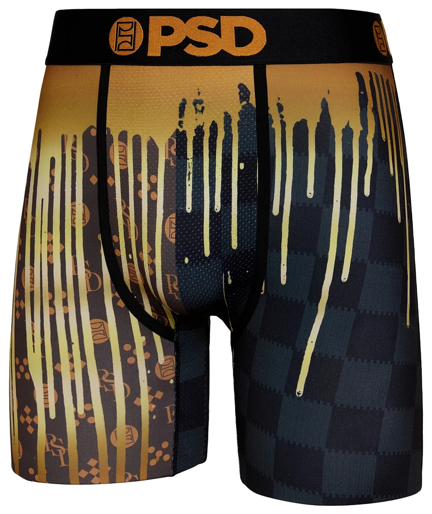 PSD Mens Luxe Drips Underwear - Black/Gold