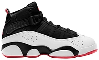 Jordan Boys Jordan 6 Rings - Boys' Preschool Basketball Shoes Black/University Red/White Size 11.0