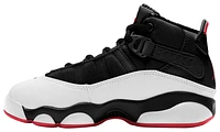 Jordan Boys Jordan 6 Rings - Boys' Preschool Basketball Shoes Black/University Red/White Size 11.0