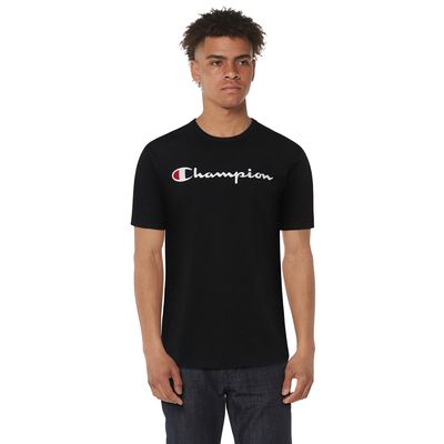 Champion Cotton Script Logo T-Shirt