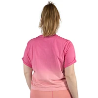 Cozi Womens T-Shirt - Pink Gradient